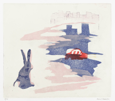 Hare (med röd bil)
